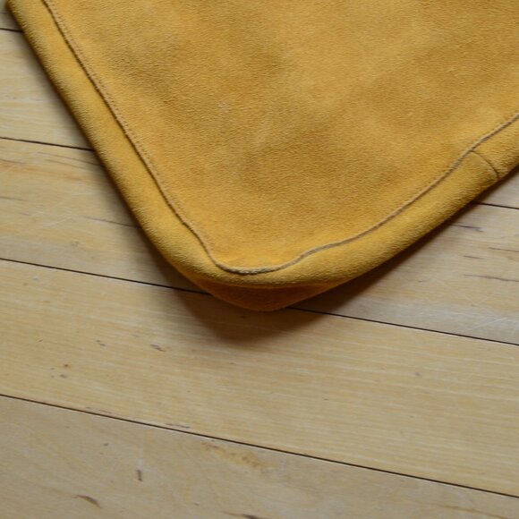 Madewell Elsewhere Suede Tie Tote Shoulder Bag Purse - Picture 7 of 11